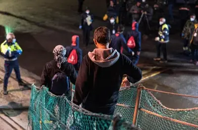 Giovane ragazzo palestinese