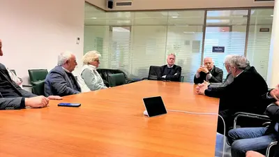 Riunione con l'assessore Gallo