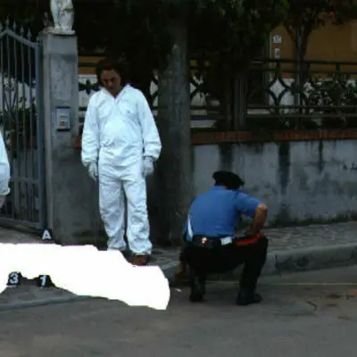 Il luogo dell'omicidio di Raffaele Fiammingo