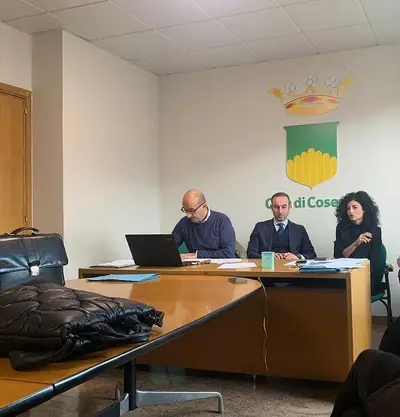 Un momento della commissione urbanistica