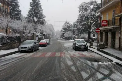 Neve a Camigliatello silano
