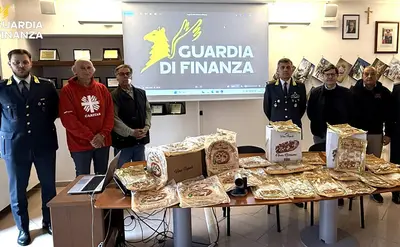 Il materiale sequestrato