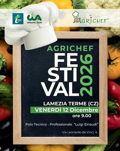 Locandina Agrichef Festival 2026 Calabria