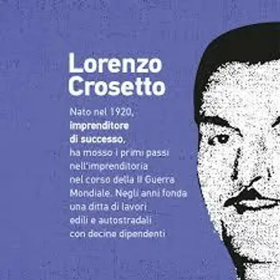 Un'immagine social che ricorda Lorenzo Crosetto