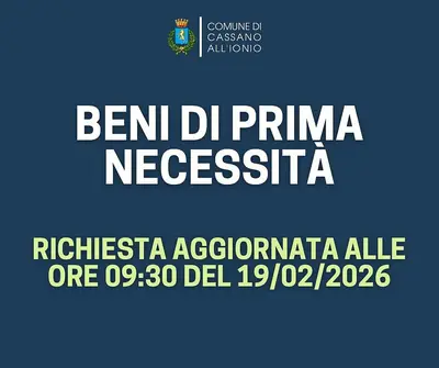 L'appello comparso sulla pagina fb del Comune di Cassano