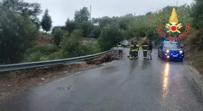 Vigili del fuoco a Vibo Valentia