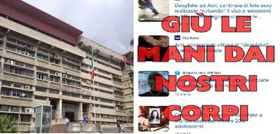 Manifesto 'Giù le mani dai nostri corpi'