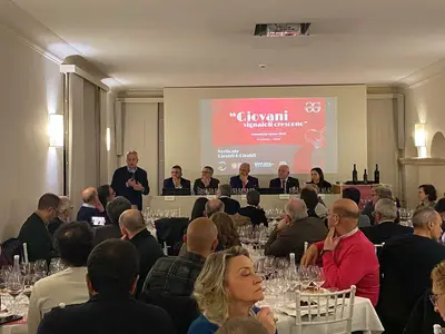 Gianluca Gallo interviene alla verticale Vini Giraldi a Villa Rendano