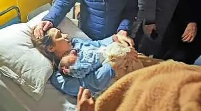 Valeria Chiappetta, con la piccola Sofia dopo il rapimento