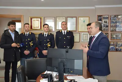 L'incontro con il Questore