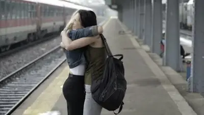 Saluto alla stazione