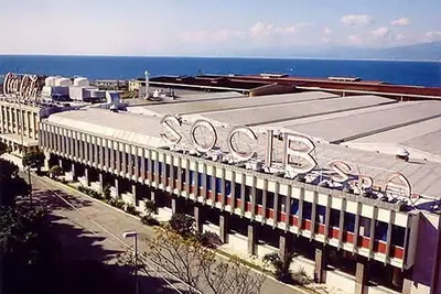 Lo stabilimento Socib a Pellaro dove si produceva la Coca-Cola