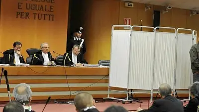 Pentito durante udienza.