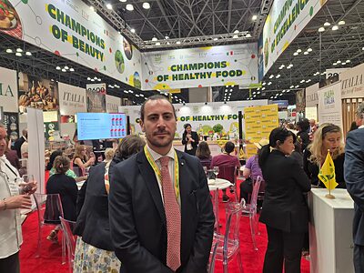 Enrico Parisi al Fancy Food a New York