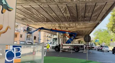Lavori su via Padre Giglio a Cosenza