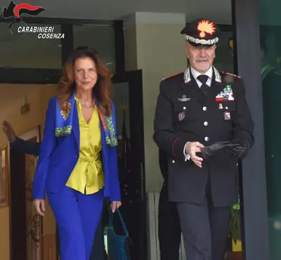 prefetto Padovano e colonnello Mommo