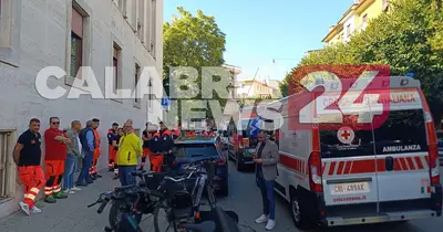 La protesta di questa mattina all'Asp