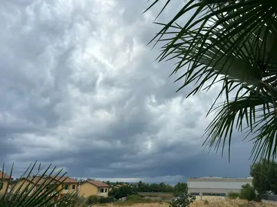 Il maltempo di oggi sulla costa tirrenica cosentina