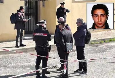 Nel riquadro Luca Carbone (foto Gazzetta del Sud)