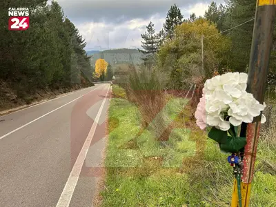 Lorica il luogo dell'incidente dove perse la vita Ilaria Mirabelli.