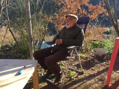 Grotta Calabrese ospita eremita Mario Dumini