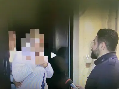 L'inviato di Striscia la Notizia Michele Macrì