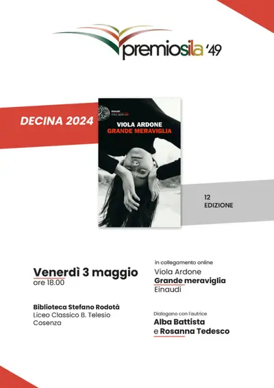 Locandina Grande Meraviglia di Viola Ardone
