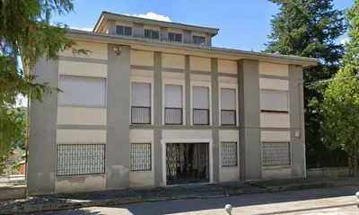 Edificio interessato ai lavori di Dipignano