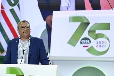 Il segretario Cisl Calabria Giuseppe Lavia