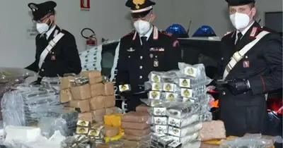 Un maxisequestro di cocaina in Calabria
