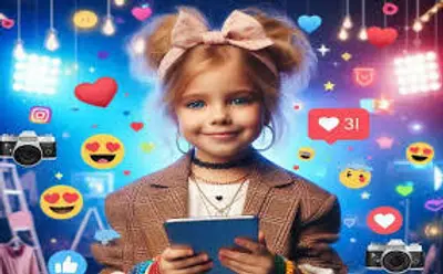 Immagine rappresentativa ragazzini con social