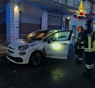 fiat incendiata