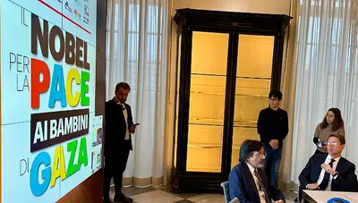 nobel pace bambini di gaza