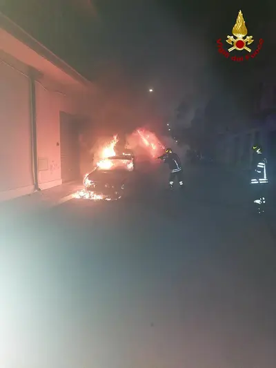 incendio auto