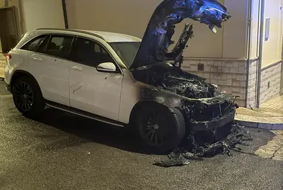 auto sindaco villa castelli incendiata