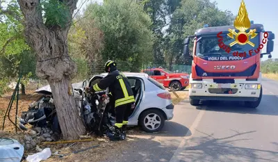 incidente vigili del fuoco