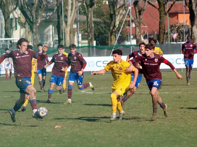 Uno scatto dal match vinto dai granata contro il Cittadella