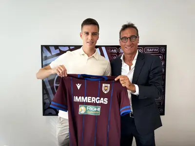 Brekalo assieme al ds granata Pizzimenti