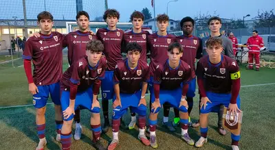 I ragazzi dell'Under 16 che hanno pareggiato con il Cesena