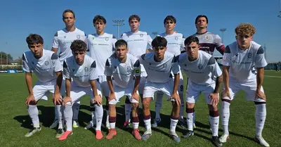 I ragazzi della Primavera scesi in campo a Zingonia - foto AC Reggiana