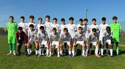 La formazione Under 14 vittoriosa contro il Carpi