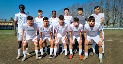 La formazione Primavera che ha pareggiato con il Como