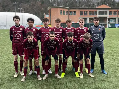 I ragazzi dell'Under 14 che ha pareggiato sul campo del San Marino