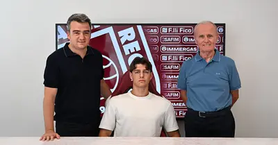 Sorzi assieme al ds Bernardi e al dt Tosi