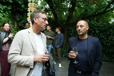 Il presidente Salerno assieme al ds Pizzimenti