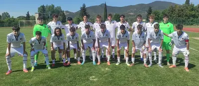 I ragazzi dell'Under 17 che hanno concluso la stagione