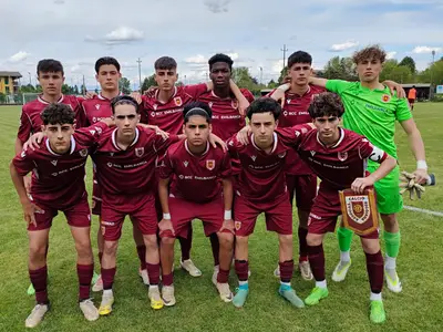 I ragazzi dell'Under 15 che hanno pareggiato con lo Spezia