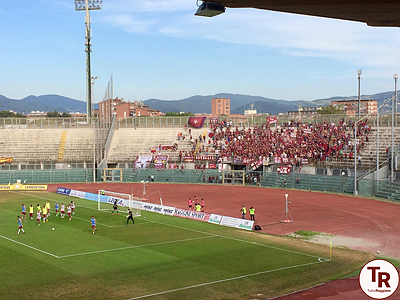 I tifosi granata nell'ultima trasferta a Livorno nel 2017