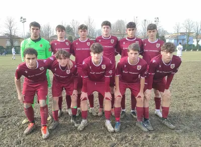La formazione Under 17 che ha ottenuto un punto con la Juventus