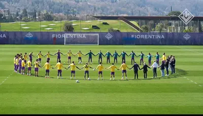 Fiorentina, primo allenamento senza Barone. Crediti: Instagram Fiorentina